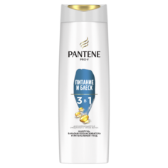 Шампунь PANTENE 3в1 Питание и Блеск 360 мл