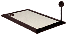 Когтеточка для кошек Trixie Scratching Mat, размер 70х45см,, темно-коричневый