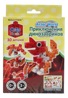 Конструктор пластиковый ЗНАТОК Приключения динозавриков