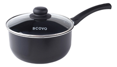Ковш Consul со стеклянной крышкой 18 см, 2 л RC031 Scovo