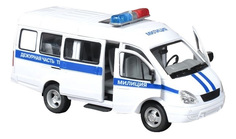 Машинка инерционная автопарк микроавтобус свет звук Play Smart 9098-D Playsmart