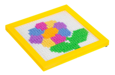 Набор для творчества Bondibon вышивка на пластиковой канве. цветик-семицветик