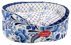 Лежак для животных Родные Места Премиум №2 Гжель