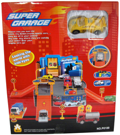 Парковка игрушечная Gratwest Игровой набор super garage Г32791