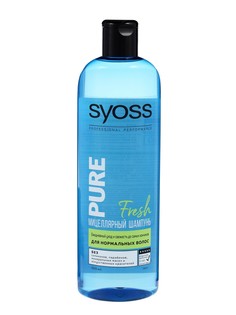 Шампунь Syoss Pure Fresh, для нормальных волос, ежедневный уход, 500 мл