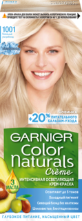 Краска для волос Garnier "Color Naturals" 1001 Пепельный Ультраблонд 110 мл