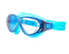 Очки для плавания Larsen DK6 голубые