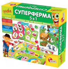 Игра обучающая Lisciani Carotina Preschool Суперферма 5 в 1