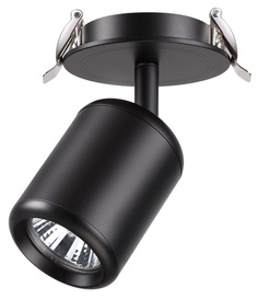 Встраиваемый светильник Novotech Pipe 370451 Черный