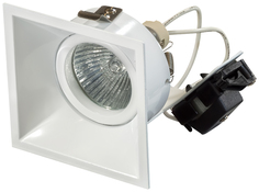 Встраиваемый точечный светильник Lightstar Domino Quadro 214506 Белый