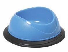 Одинарная миска для кошек и собак Georplast, пластик, в ассортименте, 0.5 л