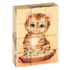 Кубики Кошки-крошки, 12 штук Десятое королевство