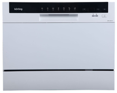Посудомоечная машина компактная Korting KDF 2050 W white