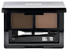 Тени для бровей Pupa Eyebrow Set №002 Brown 4,1 г