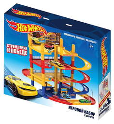 Парковки и гаражи Нордпласт Hot Wheels с дорогой Н-431230