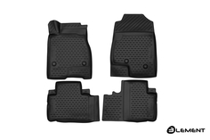Коврики 3D в салон HAVAL H6, 09/2014->, FWD, 4 шт. (полиуретан) Element