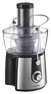 Соковыжималка центробежная Moulinex JU550D10 black/silver