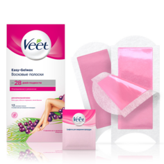 Полоски для депиляции Veet Normal для нормальной кожи 12 шт