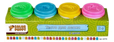 Набор для лепки из теста Color Puppy 4 цвета 224 г 63776