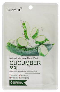 Маска для лица Eunyul Natural Moisture Mask Pack Cucumber 22 мл