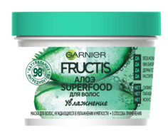 Маска для волос Garnier Fructis Superfood Алоэ Увлажнение 390 мл