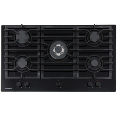 Встраиваемая газовая панель Hansa BHKS83138 Black