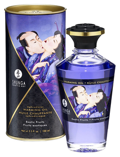 Массажное масло Shunga с ароматом экзотических фруктов 100 мл