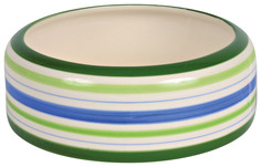 Миска для кроликов TRIXIE Ceramic Bowl L, керамическая, разнцоветная, 16 см, 500 мл