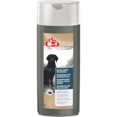 Оттеночный шампунь для собак 8in1 Perfect Coat Black Pearl, для темной шерсти, 250 мл