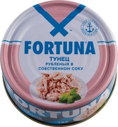 Тунец рубленый Fortuna в собственном соку 185 г Фортуна