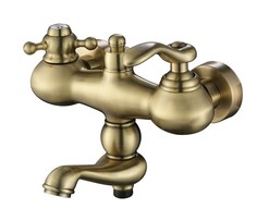 Смеситель для ванны Kaiser Logo 47722-1Br Bronze