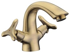 Смеситель для раковины Kaiser Trio 57011-1 Bronze