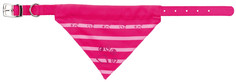 Ошейник для собак Trixie Nylon с галстучком, фуксия, S–M: 30–38 cм/20 мм