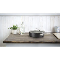 Brabantia Сотейник антипригарный с крышкой 24 см CHROME