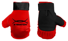 Боксерские перчатки X-Match 87729 красные 5,86 унций
