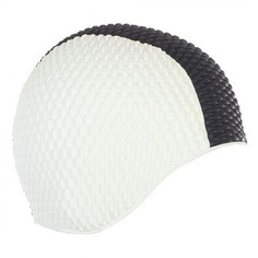 Шапочка для плавания Larsen Бабл-кап 3261 white/black