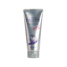Пенка для умывания 8-в-1 Deoproce Natural Perfect Solution Cleansing Foam Mink Oil, 170 гр