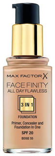 Тональный крем Max Factor Facefinity All Day Flawless 55 Beige