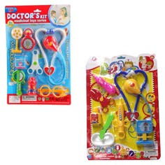 Игровой набор медицинских инструментов Doctors Kit, 8 предметов No Brand