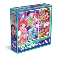 Пазл Origami enchantimals 86 деталей