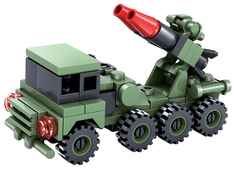 Конструктор Bondibon, Военный Десант, Ракетница, 73 дет., 3в1, BOX