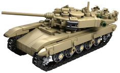 Конструктор Bondibon, Военный Десант, Танк, 296 дет., BOX