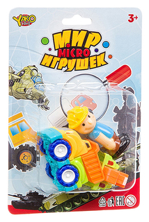 Конструктор серия Мир micro Игрушек, CRD 13,5х20х3 см, арт. M7582. Yako Toys