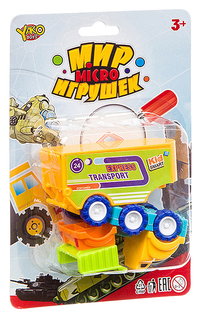 Конструктор серия Мир micro Игрушек, CRD 13,5х20х3 см, арт. M7585. Yako Toys
