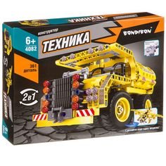 Конструктор Bondibon "Техника. Самосвал", 361 деталь