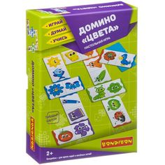 Настольная игра Bondibon "Домино. Цвета"