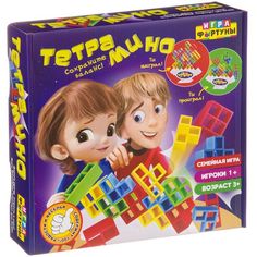 Настольная семейная игра "ТЕТРАМИНО" Фортуна