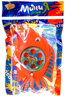 Набор игровой рыбалка Yako Toys с 2 удочками рыбка серия МиниМаниЯ арт.M7626.