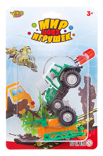 Игровой набор Yako Toys С Трактором 3 Предмета Серия Мир Моих Игрушек АртM7556-1
