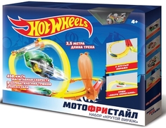 Мотофристайл Hot Wheels Крутой Вираж трек для мотоциклов